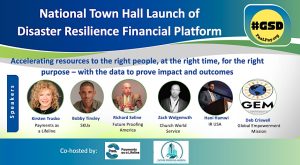 disaster resilience financial platform